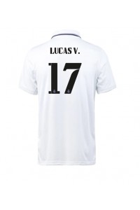 Fotbalové Dres Real Madrid Lucas Vazquez #17 Domácí Oblečení 2022-23 Krátký Rukáv